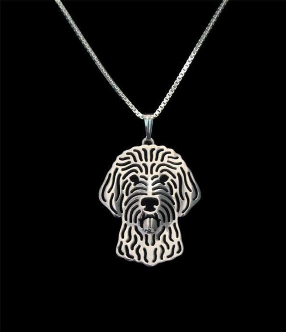 Labradoodle pendant & necklace