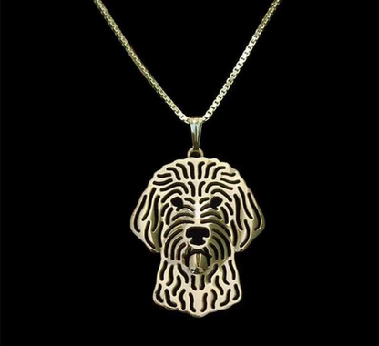 Labradoodle pendant & necklace