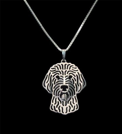 Goldendoodle pendant & necklace