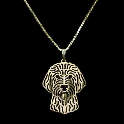 Goldendoodle pendant & necklace