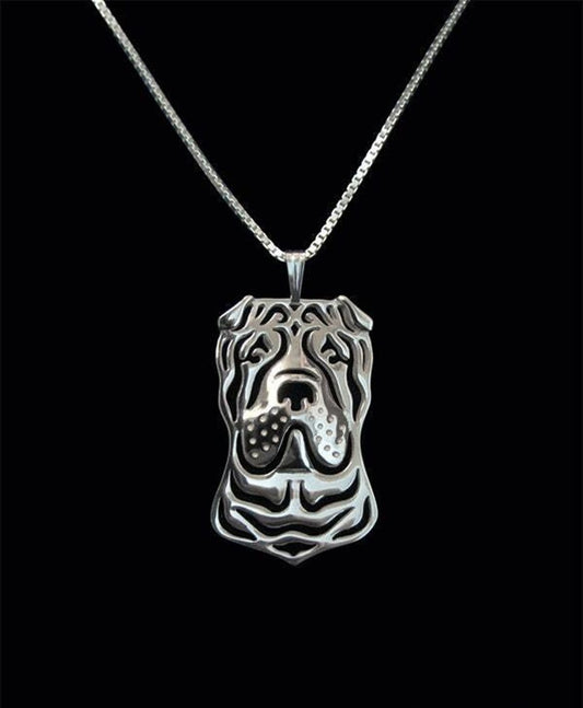 Shar Pei necklace