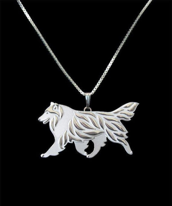 Rough Collie necklace