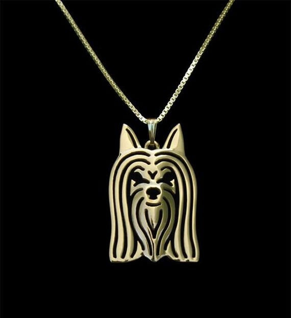 Silky Terrier pendant & chain