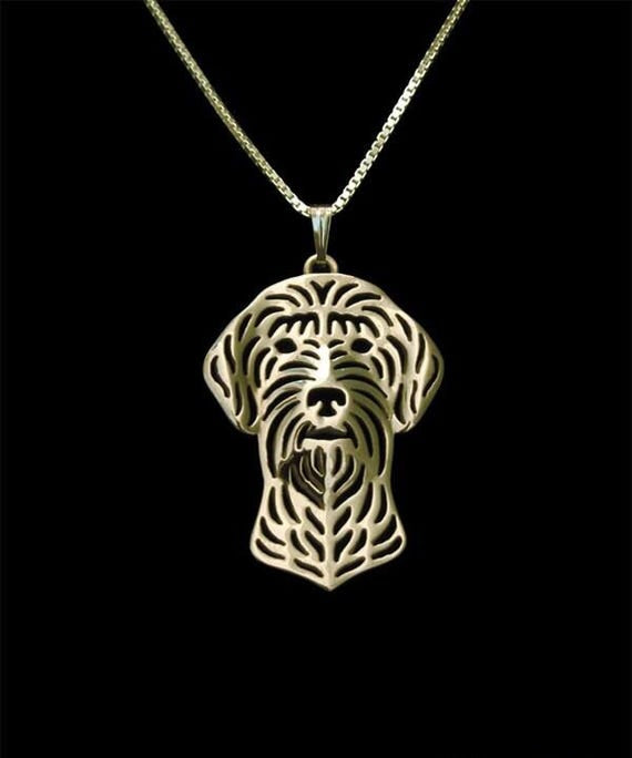 Wirehaired Pointing Griffon pendant & necklace