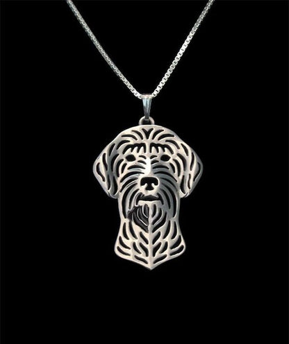 Wirehaired Pointing Griffon pendant & necklace