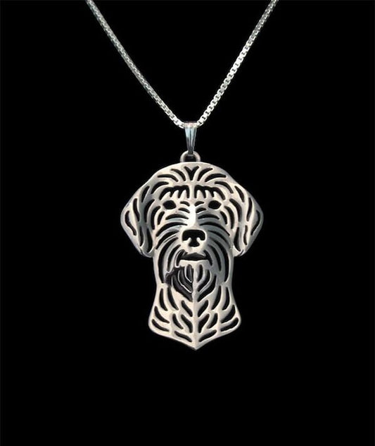 Wirehaired Pointing Griffon pendant & necklace