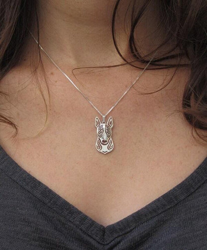 Bull Terrier pendant & necklace