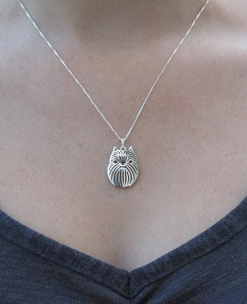 Brussels Griffon necklace