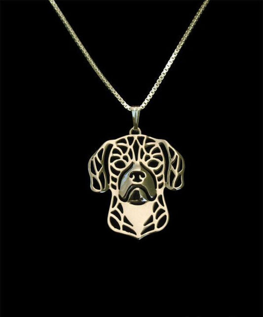 Puggle pendant & chain