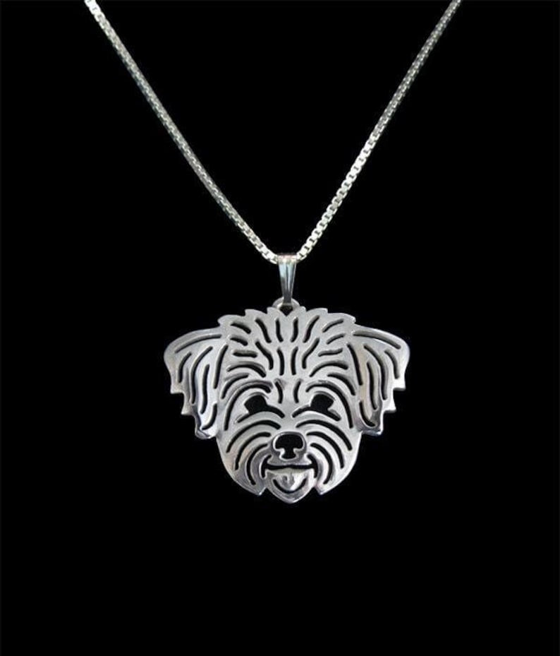 Shih Tzu pendant & necklace