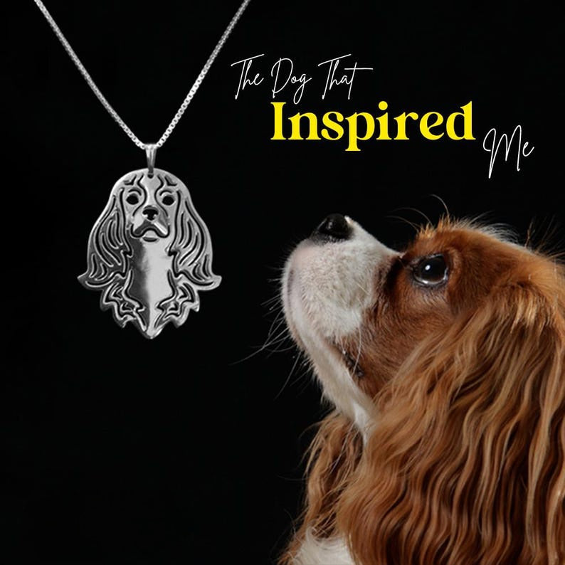 Cavalier King Charles Spaniel Pendant & necklace