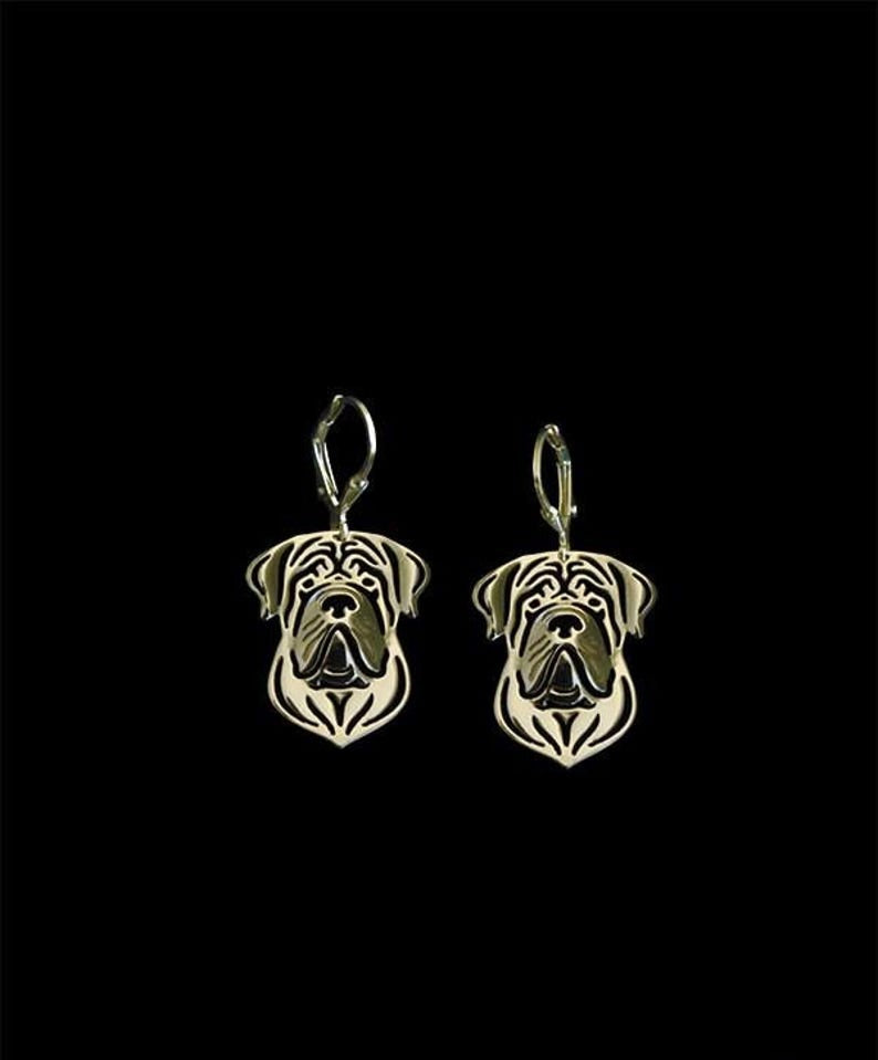 English Mastiff earrings