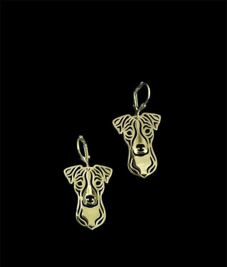 Jack Russell Terrier earrings