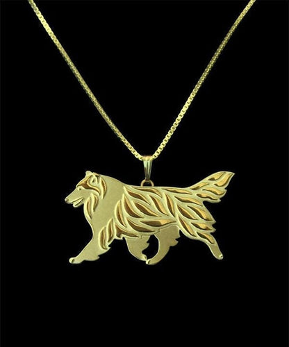 Rough Collie necklace