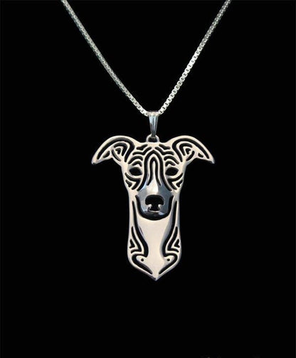 Greyhound pendant & necklace