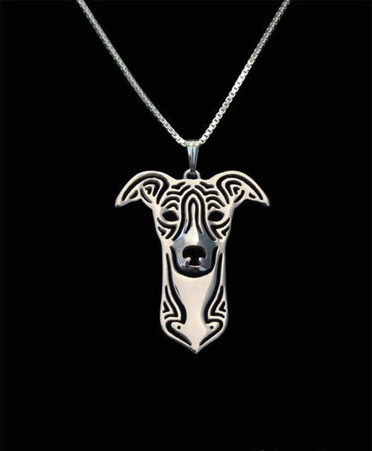 Lurcher pendant & necklace