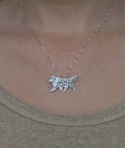 Rough Collie necklace