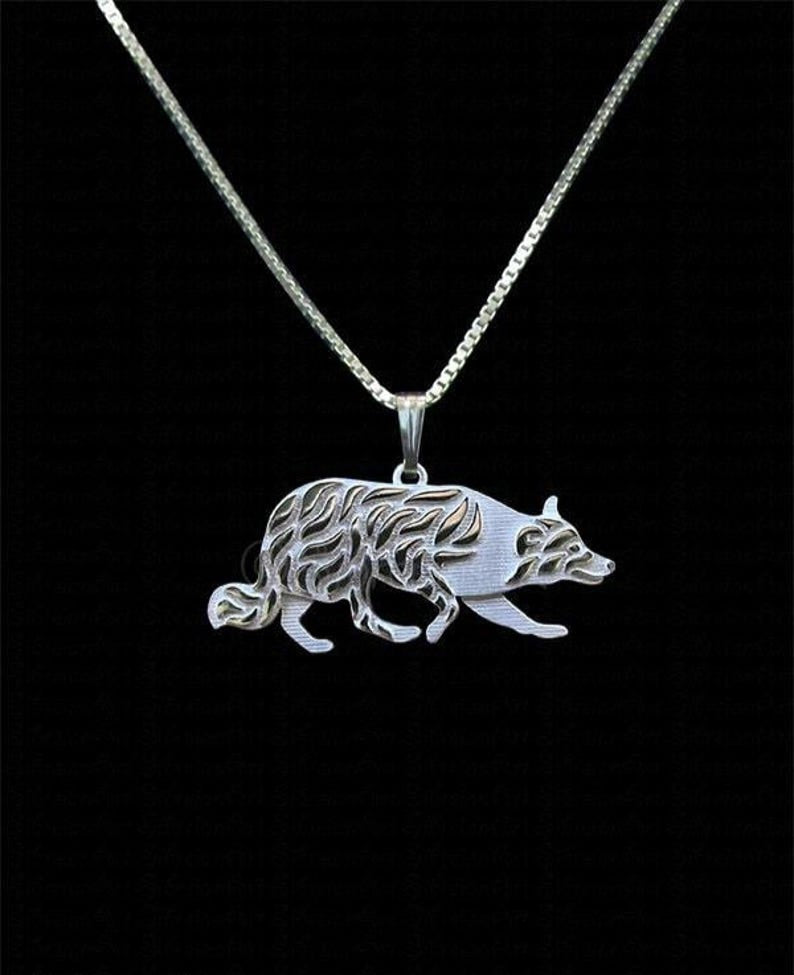 Working Border Collie necklace