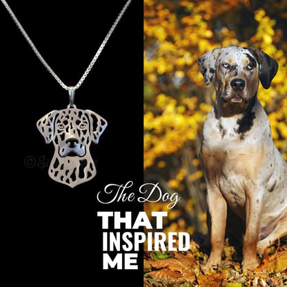 Catahoula Leopard dog necklace