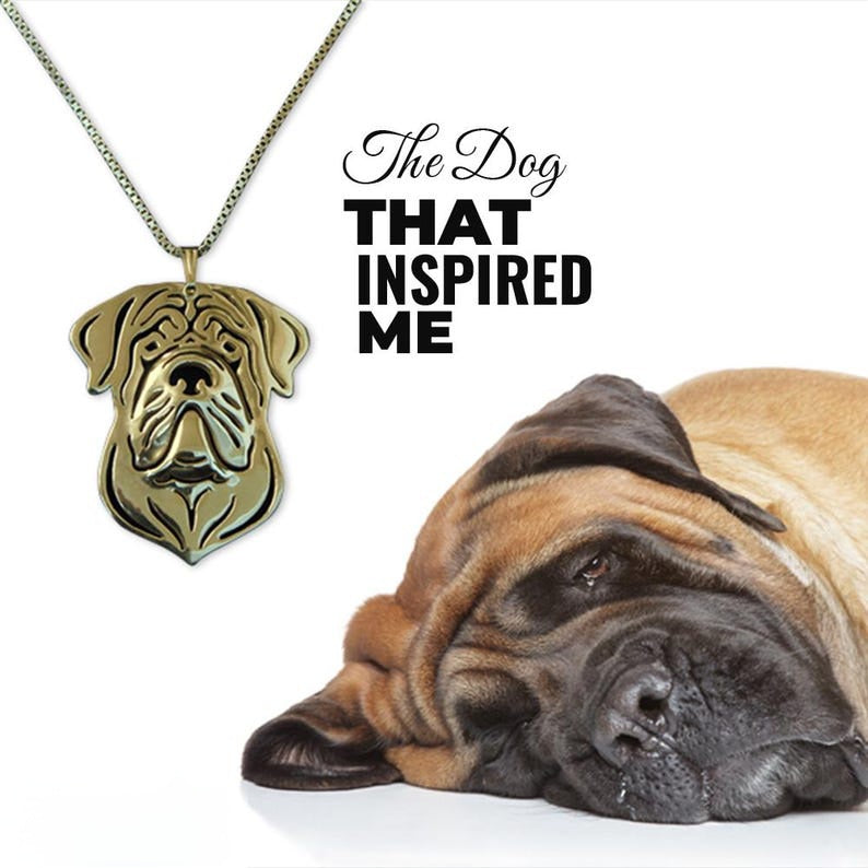 English Mastiff Necklace