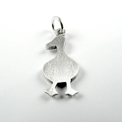 Tiny duck pendant / necklace