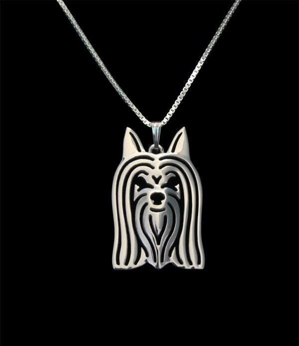 Silky Terrier pendant & chain